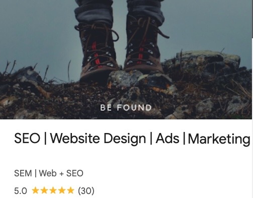 SEM | Web + SEO Tag Line: always be found